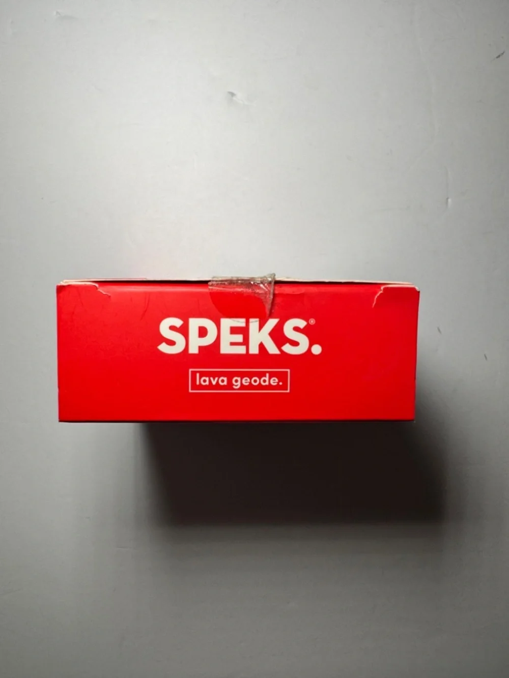 Speks Geode Magnetic Fidget Sphere 12-Piece Orange Pentagon Set in Box